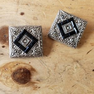 Vintage clip earrings/shoe clips